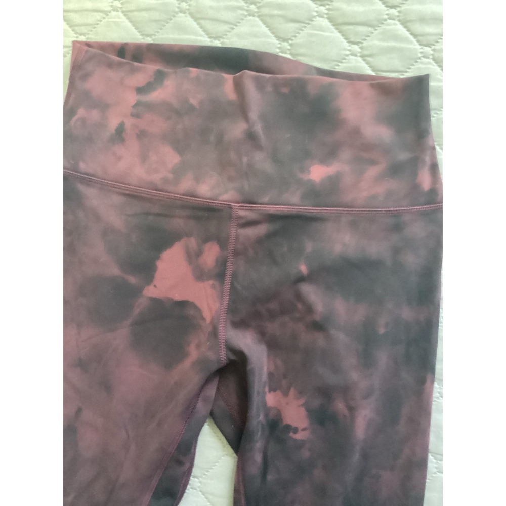 Hey nuts Leggings High Waist Camo Red Black Size Large - Picture 3 of 8